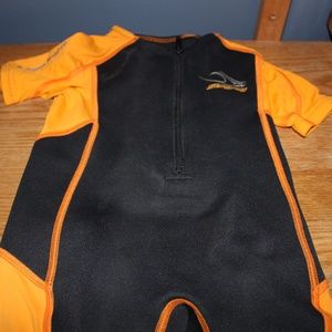 Boys Aqua square wetsuit